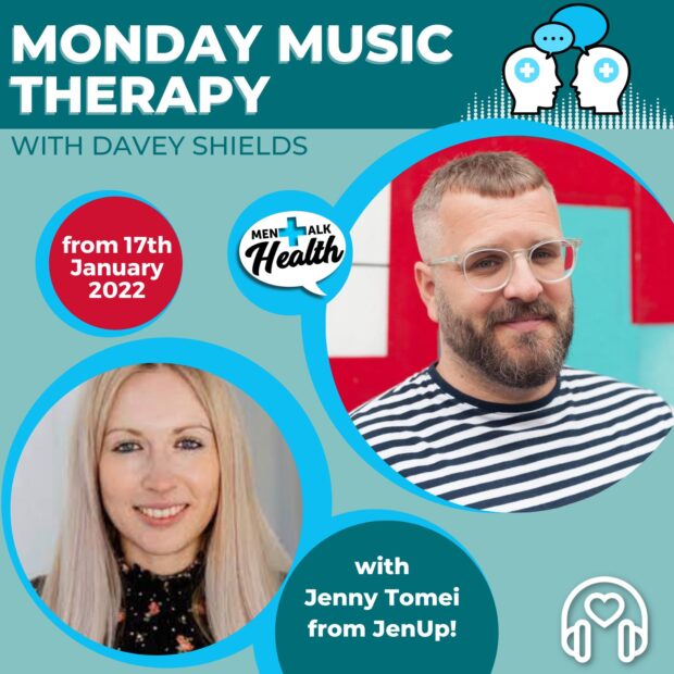 Jenny Tomei from Jen Up! A guest on Monday Music Therapy