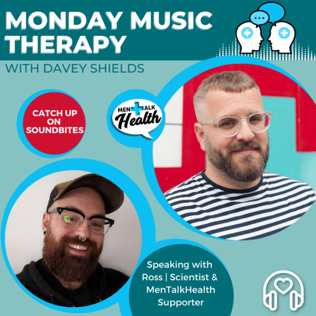 A picture of Ross Cloney, guest on Monday Music Therapy